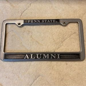 Penn State PSU license plate frame holder Nittany Lion alumni
